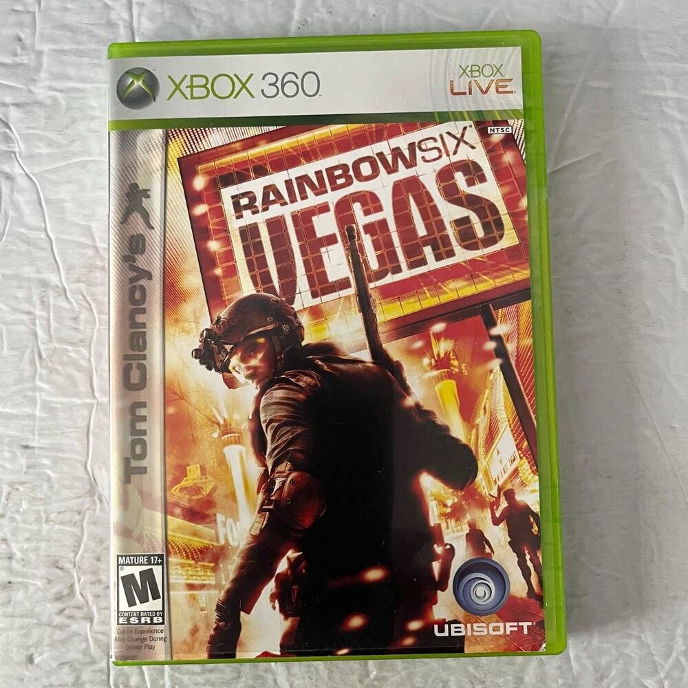 Tom Clancy's Rainbow Six Vegas Xbox 360 Game Complete 2006